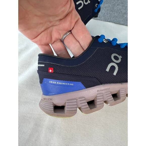 On Cloud X 3 Midnight Heron W Women's sz 10 Running Walking Athletic Shoe - Picture 5 of 11